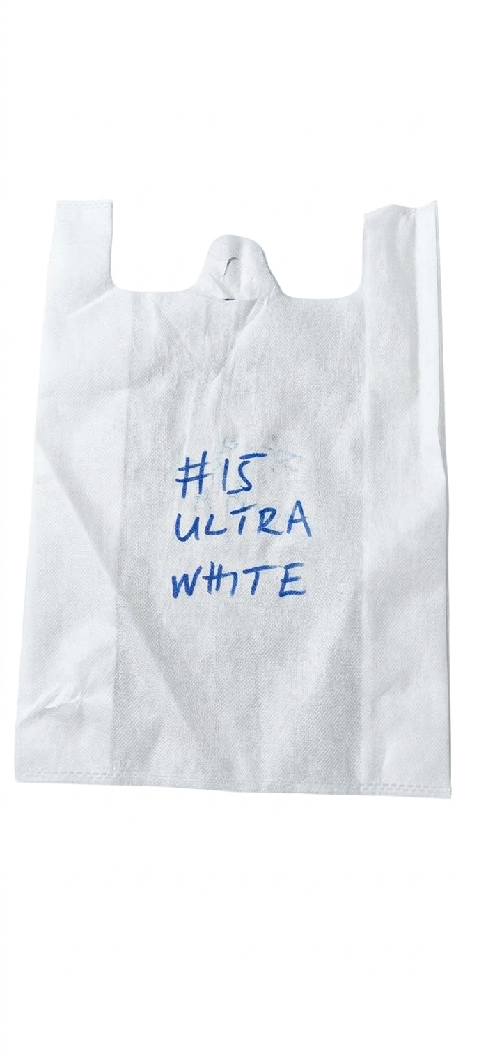 Azlon #15 Ultra White Non Woven Bag