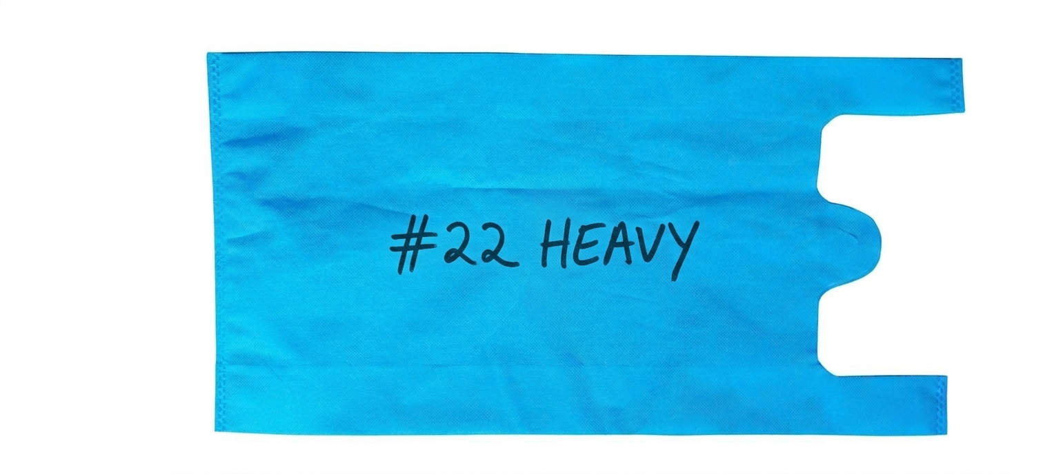 Azlon #22 Heavy Non Woven Shopping Bag